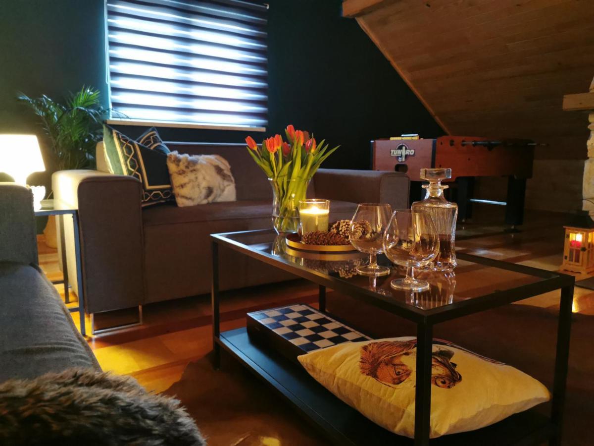 Ferienwohnung Osrodek Volfcamp Kwaszenina Arłamów Exterior foto