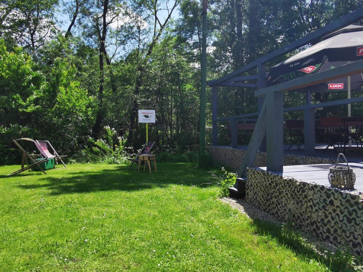 Ferienwohnung Osrodek Volfcamp Kwaszenina Arłamów Exterior foto