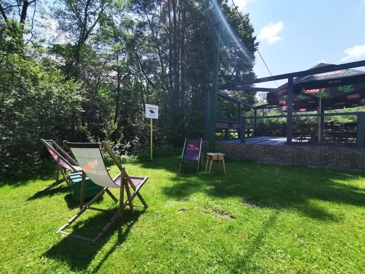 Ferienwohnung Osrodek Volfcamp Kwaszenina Arłamów Exterior foto