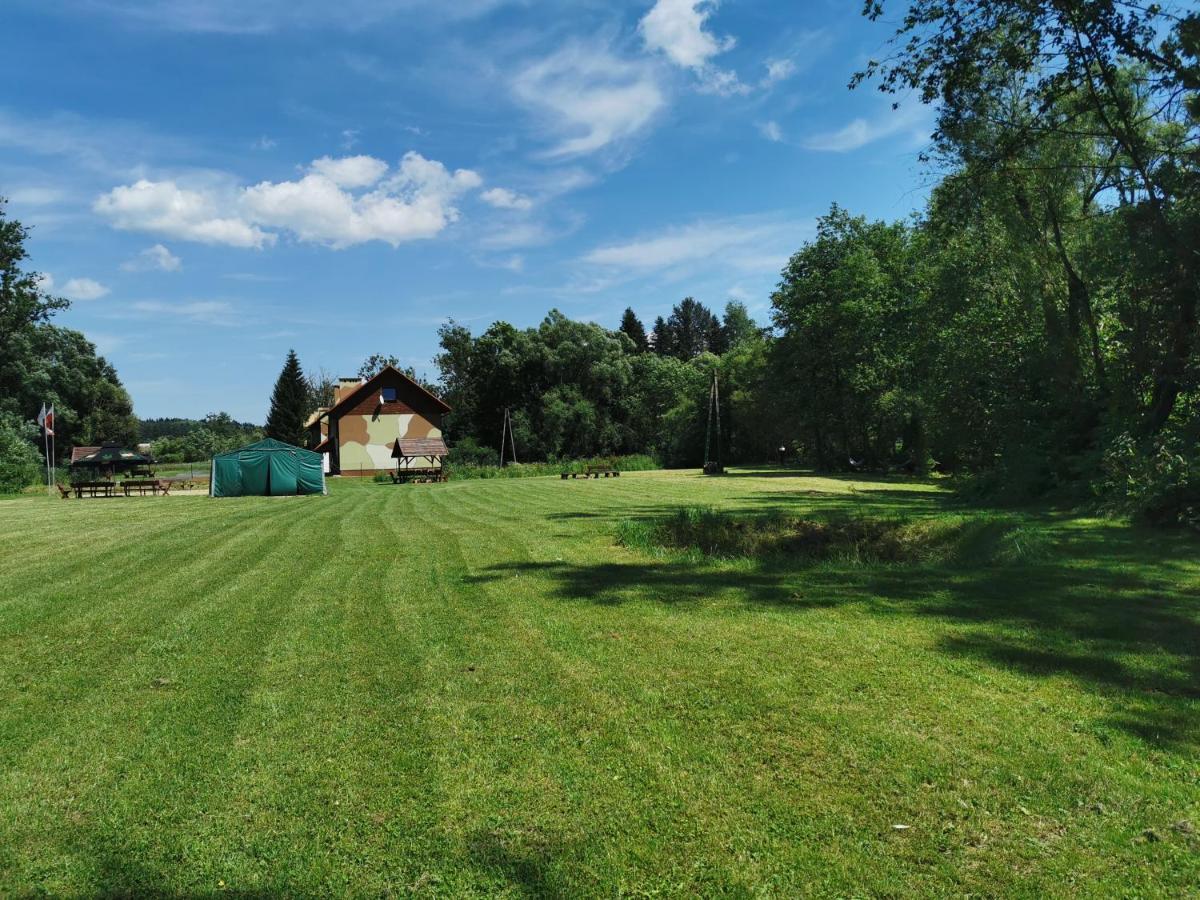 Ferienwohnung Osrodek Volfcamp Kwaszenina Arłamów Exterior foto