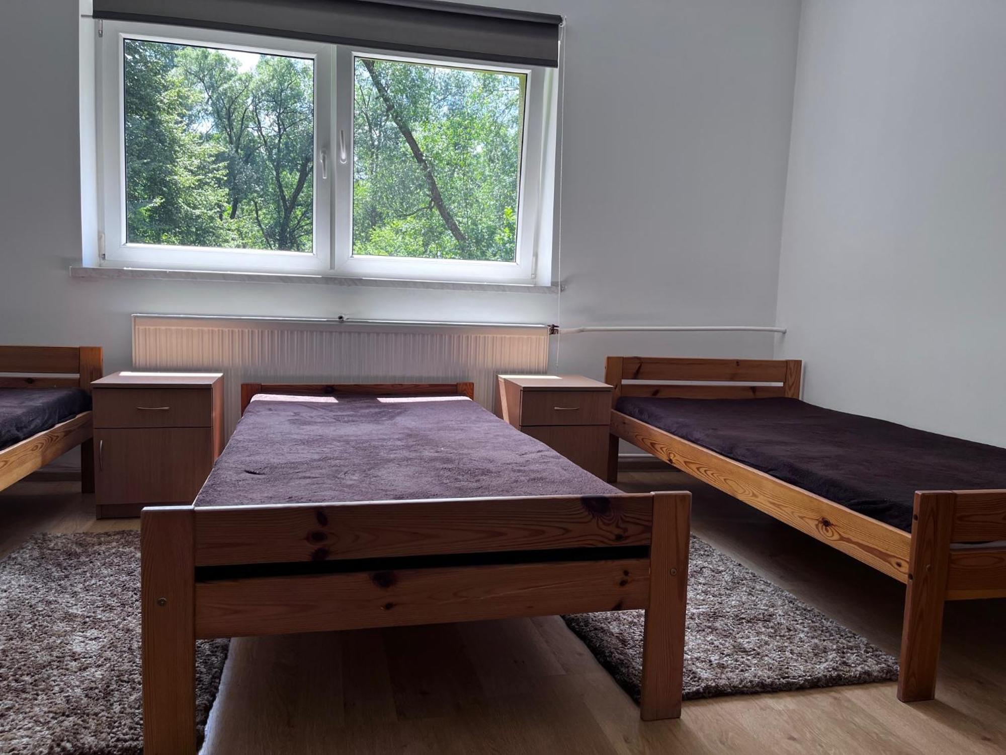 Ferienwohnung Osrodek Volfcamp Kwaszenina Arłamów Zimmer foto