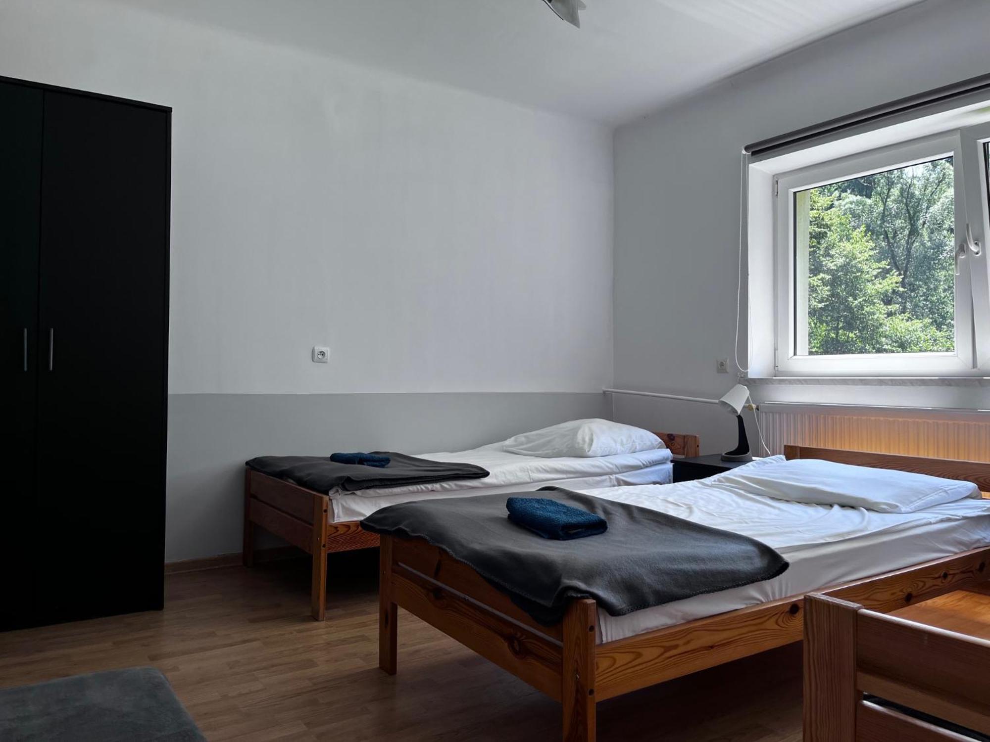 Ferienwohnung Osrodek Volfcamp Kwaszenina Arłamów Exterior foto