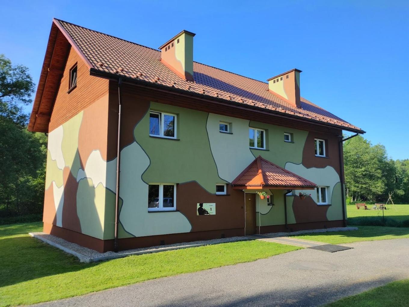 Ferienwohnung Osrodek Volfcamp Kwaszenina Arłamów Exterior foto