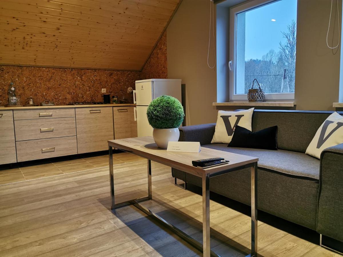 Ferienwohnung Osrodek Volfcamp Kwaszenina Arłamów Exterior foto