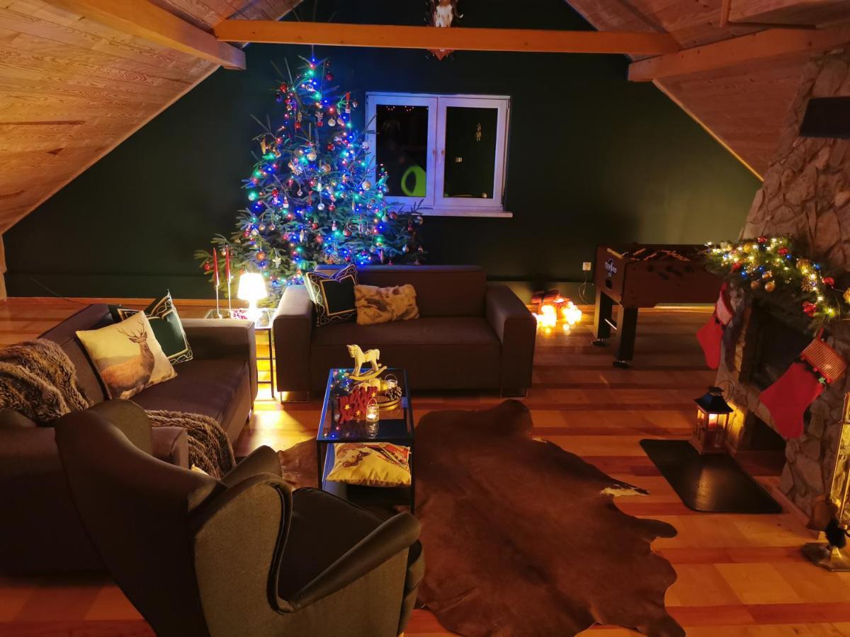 Ferienwohnung Osrodek Volfcamp Kwaszenina Arłamów Exterior foto