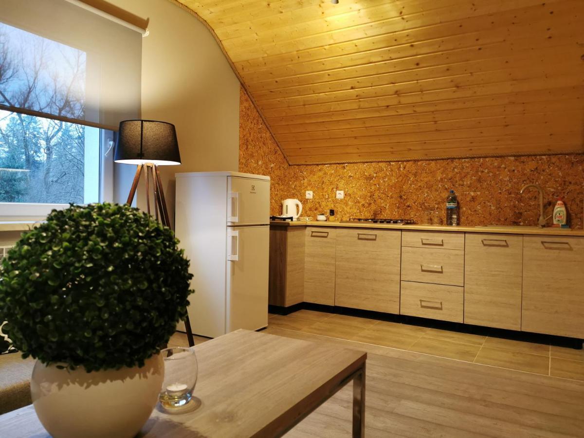 Ferienwohnung Osrodek Volfcamp Kwaszenina Arłamów Exterior foto